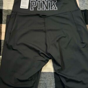 PINK VS Black Relay Leggings BNWT